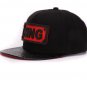 adult pu alligator leather flat bill hip hop hats 3D KING soft silicone adult snapback hats