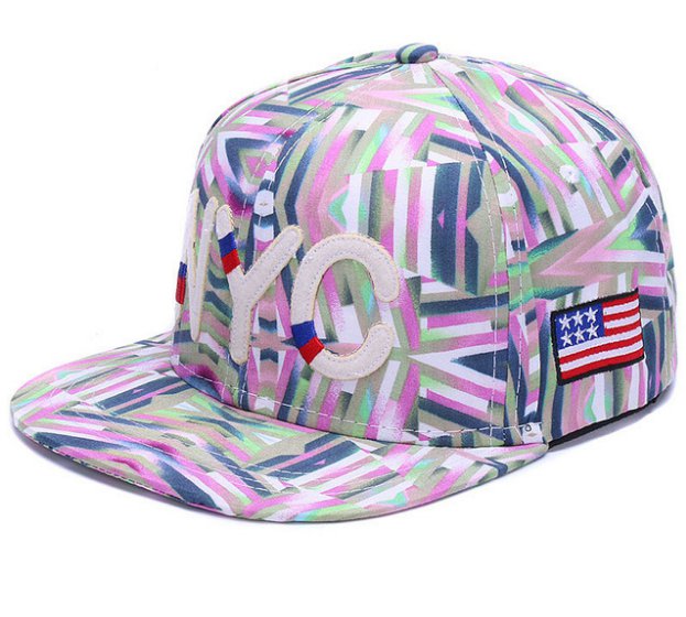 Embroidery letter NYC baseball caps women hip hop snapback caps youth flat brim gorras cotton