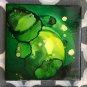 Alcohol Ink Ceramic Coaster Set