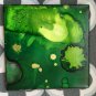 Alcohol Ink Ceramic Coaster Set