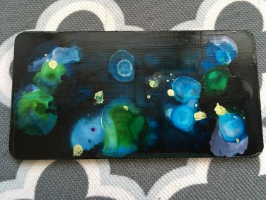 Alcohol Ink Magnet