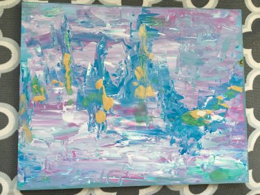 "Summit" Abstract Acrylic Painting