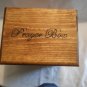 Unique Personalized Hand-Made Wooden Prayer Box// keepsake box