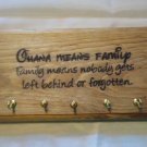 Hand Made Ohana Key Keeper