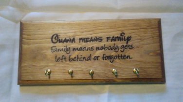 Hand Made Ohana Key Keeper