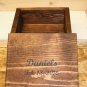 Unique Personalized Hand Made Wooden Anniversary Box / Wedding Box / Jewelry Box / Keepsake Box