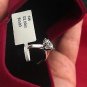 Solid 14K White Gold 2 Carat D VS1 Enhanced Diamond Engagement Ring Round Cut