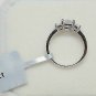 2ct Princess Cut Solitaire Diamond Engagement Ring 14kt White Gold Finish