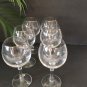 Ralph Lauren BEDFORD Platinum Wine glasses goblets. Lot of Six (6)
