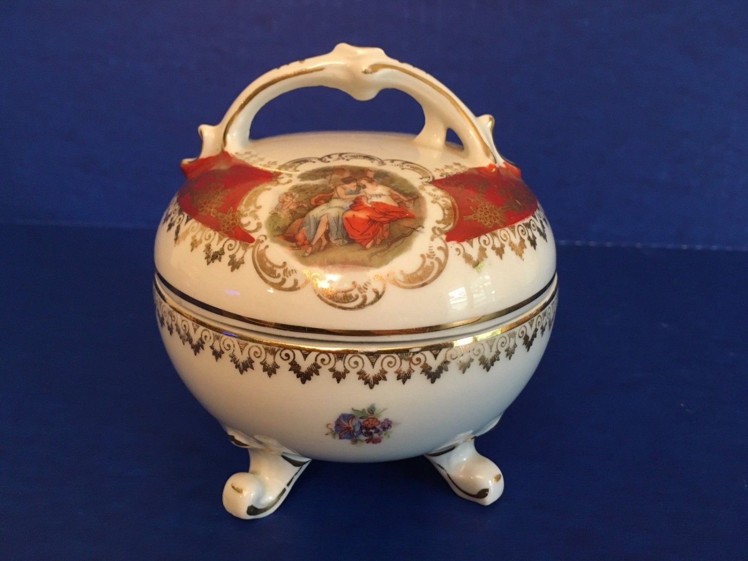 Oscar Schlegelmilch Porcelain China 16 piece Tea Coffee Set Iridescent MINT