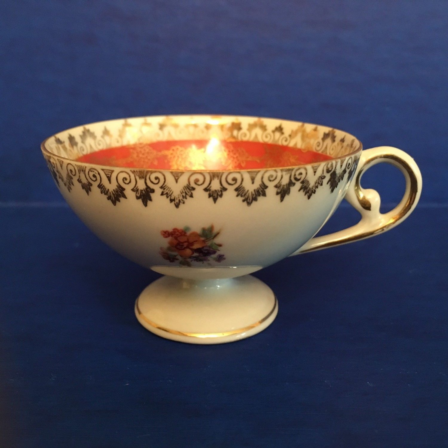 Oscar Schlegelmilch Porcelain China 16 piece Tea Coffee Set Iridescent MINT