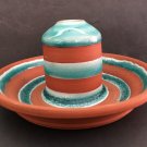Candle Holder David Greenbaum SIGNED Terre Cotta Art Original One Of A Kind