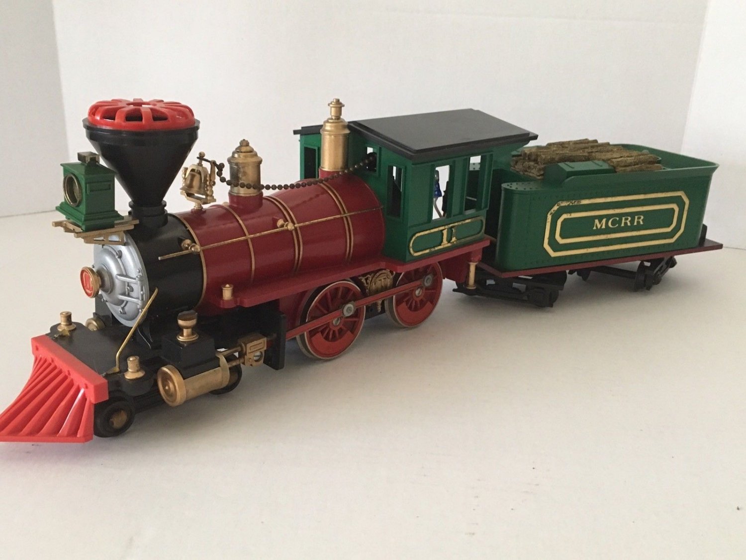 KALAMAZOO G SCALE TRAIN SET 18601-2 ENGINE 4-4-0 MCRR MOUNTAIN CENTRAL ...