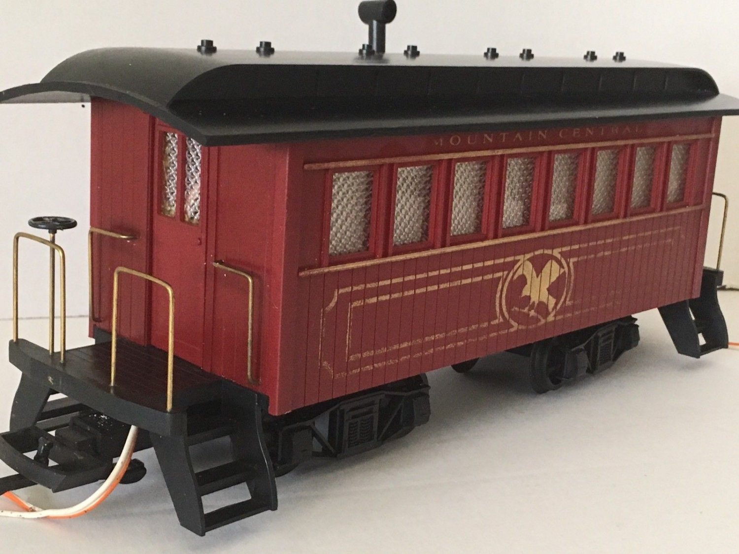 KALAMAZOO G SCALE TRAIN SET 186012 ENGINE 440 MCRR MOUNTAIN CENTRAL