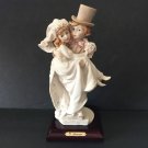 GIUSEPPE ARMANI RETIRED Figurine Couple "Just Married" ITALY 1986 NIB MINT 1157P
