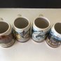 Anheuser-Busch Field & Stream Stein Wildlife Series Set Of 4