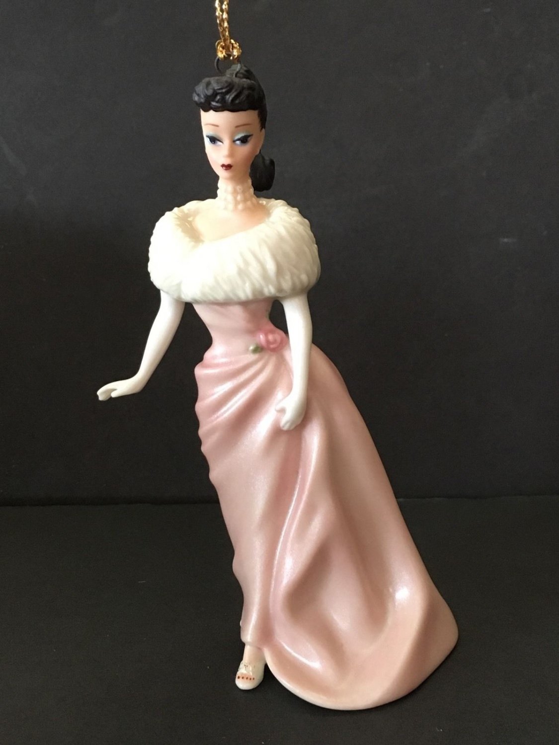 Mattel Barbie Enchanted Evening Ornament - Portamonete A Forma Di Borsetta, Valentine Edition, Collezionabile