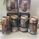 Steins Mugs Anheuser-Busch "National Historic Landmark Series" (Set of 4) NIB