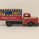 Tin Friction Animal Truck  - Lithograph Circus Animals