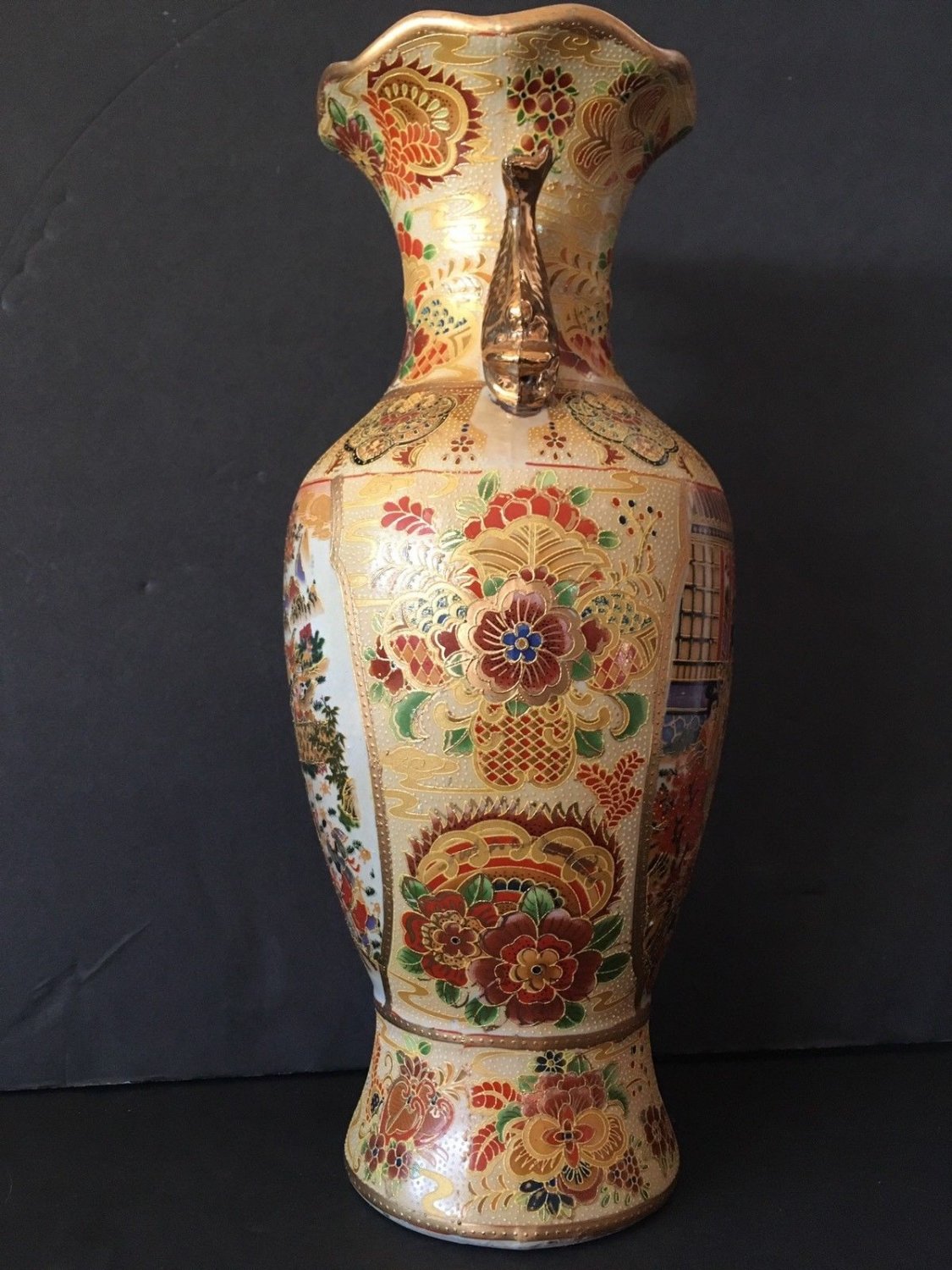 Vase ROYAL SATSUMA GoldTrimmed