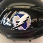 VINCENT LECAVALIER SIGNED TB Lightning NHL Mini Helmet & Photo Of Signing COA