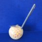 Paperweight Pen Holder Apple Shape Hand Painted Signed by Rahil