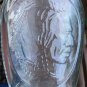 Bottles Bottle Vintage LOG CABIN Clear Bi-Centennial 1970's