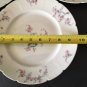 Porcelain China Plates HAVILAND LIMOGES Set Of 4 Tropical Paradise Bird