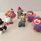 Hallmark Merry Miniature Birthday Figures Lot Of 6 Retired