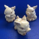 GOEBEL W. Germany RARE Three Little Pigs SET Collectables