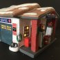 Ceramic Coca-Cola Town Square Collection 1991 Howard Oil Service Station MNIB