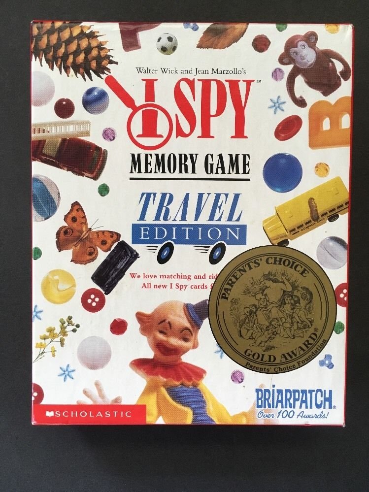 I Spy Memory Game Travel Edition Dated 2004 MINT,