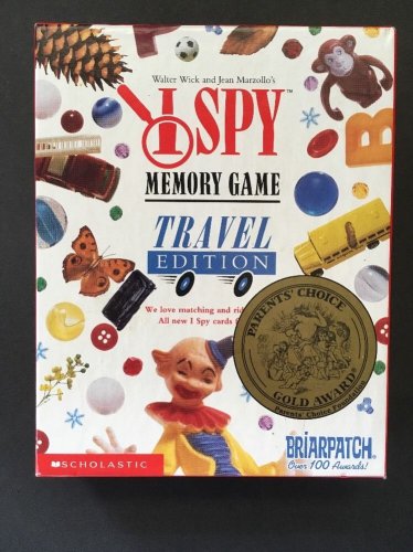 I Spy Memory Game Travel Edition - Dated 2004 - MINT,