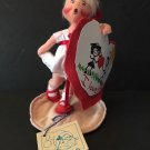 HTF Annalee Doll 1994 7-inch Sweetheart Pose-able Tags 0390 Unique expression!