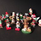 Merry Miniature Figures Christmas Hallmark Lot Of 26 (#1)