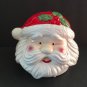 Cookie Jar Mr. Santa Claus Ceramic NIB