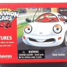 Car Toy Chevrons White Sam Sedan Car Vehicle NIB