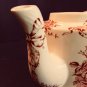 James Kent Ltd Fenton England Red Garland Teapot
