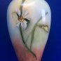 Vase Porcelain Floral Vintage Signed N. Rodgers