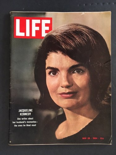 LIFE MAGAZINE Jacqueline Kennedy MAY 29 1964