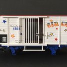 LGB 4036 CIRCUS Box CAR - Animal ramp in car, G scale Model Train