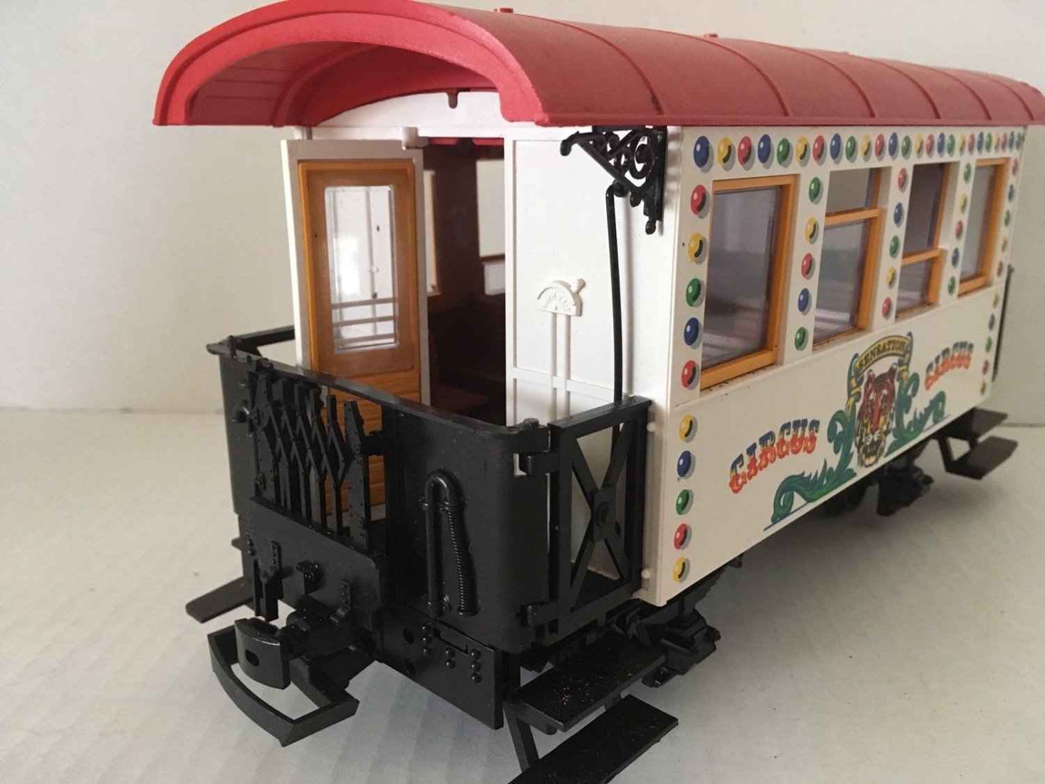 LGB Train 3036 G Scale Circus Passenger Car Model Train