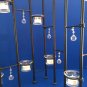 Lamp Jewelry Magnetic Small Ball Crystal Chandelier Decor NIB