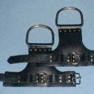 Heavy Leather Wrist Suspension Cuffs - NEW Size!