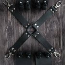 Leather Cuffs Set, Leather Bondages, BDSM Toys, Leg Wristlets, Hand Wristlets,
