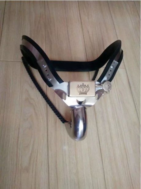 Enforcer steel chastity belt,
