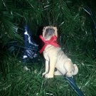 Vintage Sitting Boxer Christmas Ornament Vintage Sitting Boxer Christmas Ornament