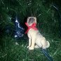 Vintage Sitting Boxer Christmas Ornament