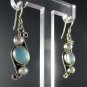 Natural Chalcedony Sterling Silver Earrings [JWL-E8BE5]
