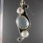 Natural Chalcedony Sterling Silver Earrings [JWL-E8BE5]